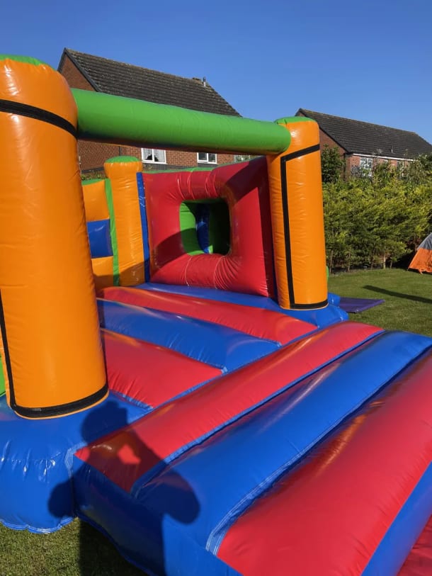 17ft X 15ft Multi-coloured Side Slide Combi Open Roof
