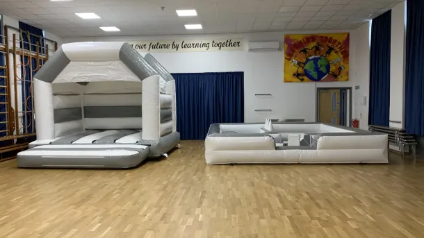 White And Silver Package