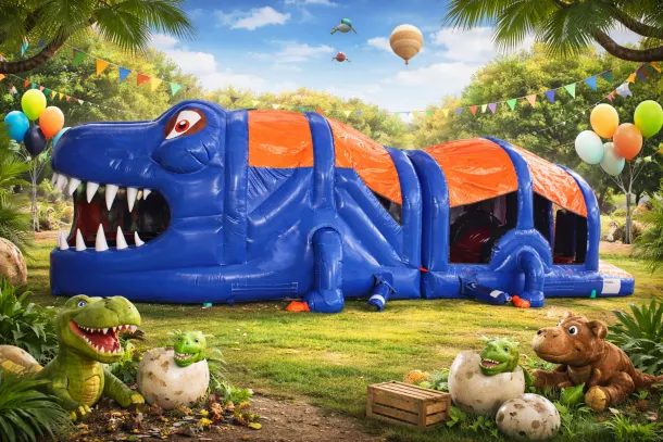 Dinosaur Obstacle Course