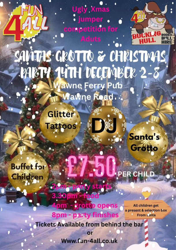 Christmas Party And Santas Grotto