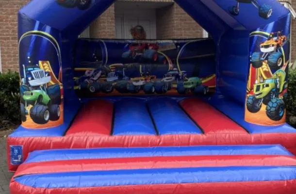 Blaze Monster Trucks Bouncy Castle