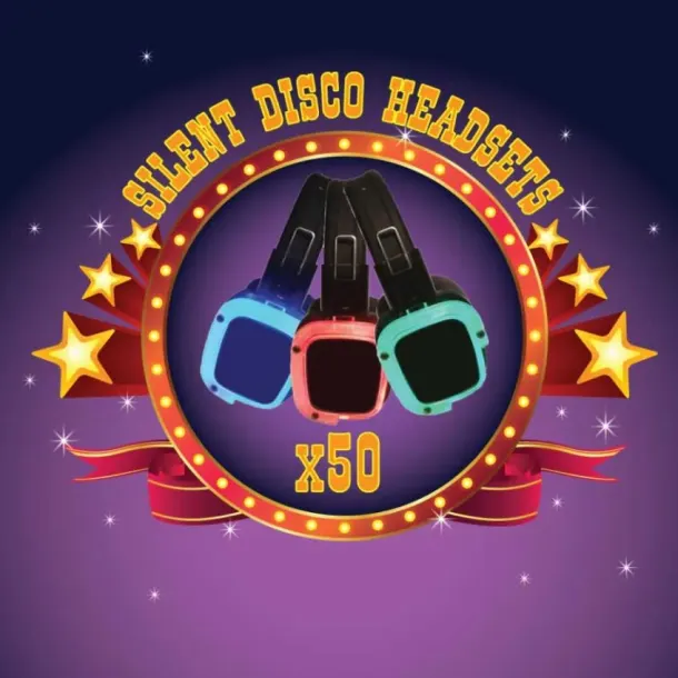 Silent Disco 50 Headsets