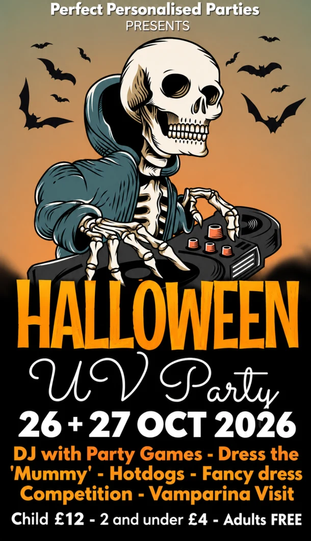 Children Halloween Glow In The Dark Party - United Services