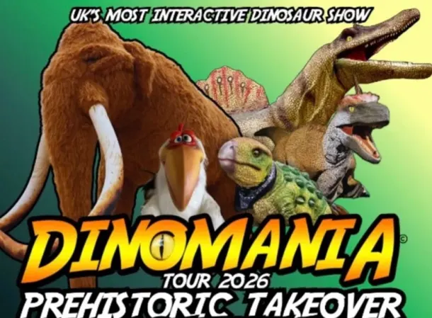 Dinomania Prehistoric Takeover Edinburgh