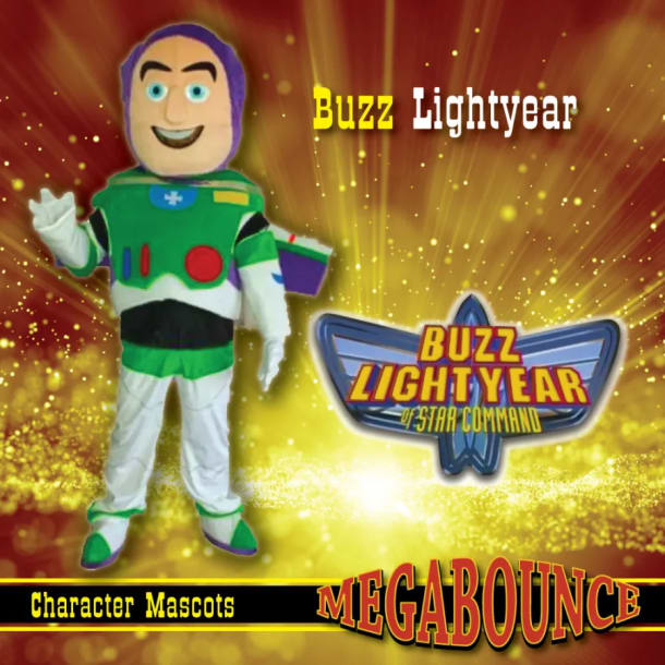 Buzz Lightyear Mascot Hire