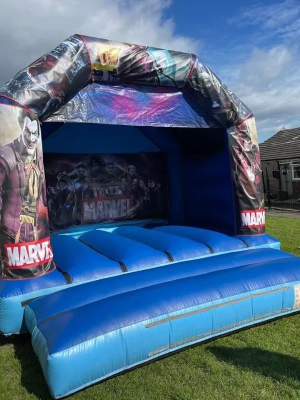 Marvel Themed Bouncy Castle