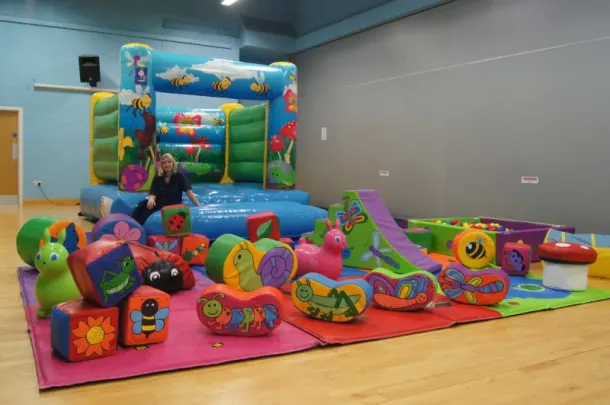 Bug Soft Play Set, Ball Pond And Bug Bouncy Castle