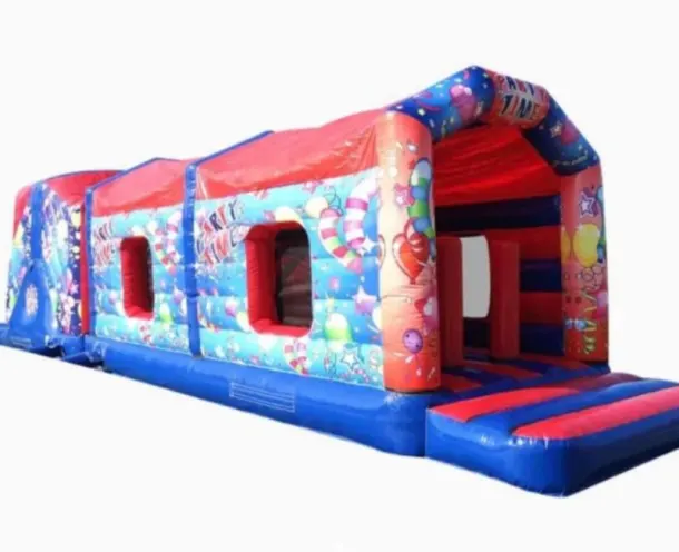 11 X 42ft Party Time Obstacle Course