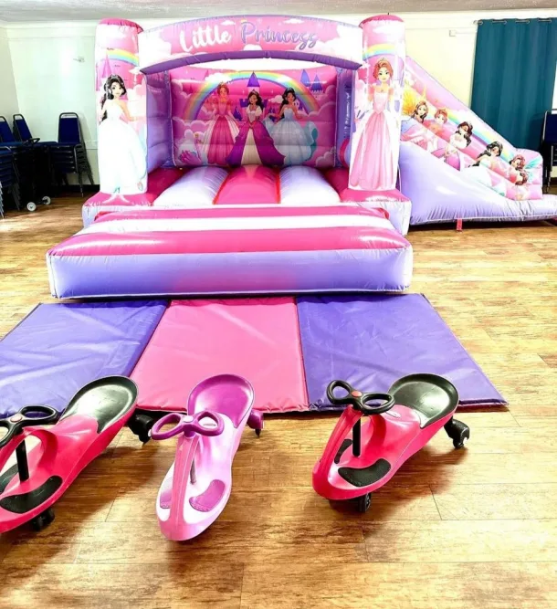 Princess Castle With Side Slide