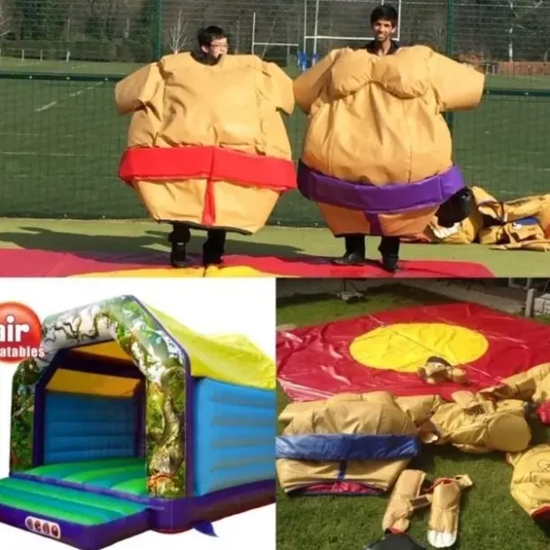 Adult Bouncy Castle And Sumo Suits