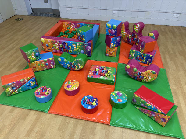 Rainbow Party Time Soft Play
