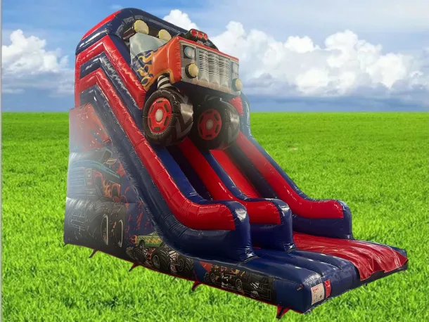 3d Monster Truck 12ft Slide