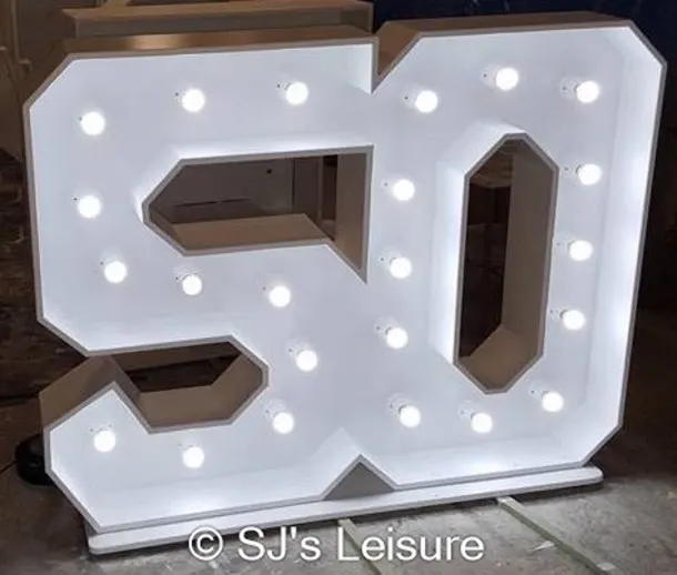 Led 50 Numbers