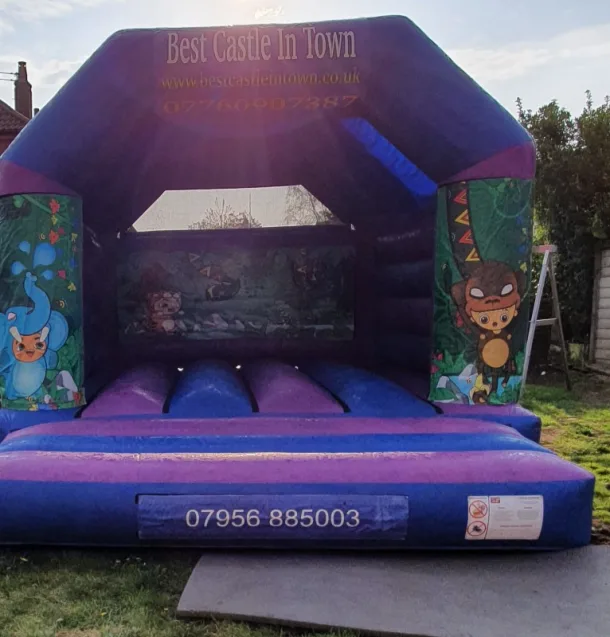 Jungle Bouncy Castle - 12 X 14