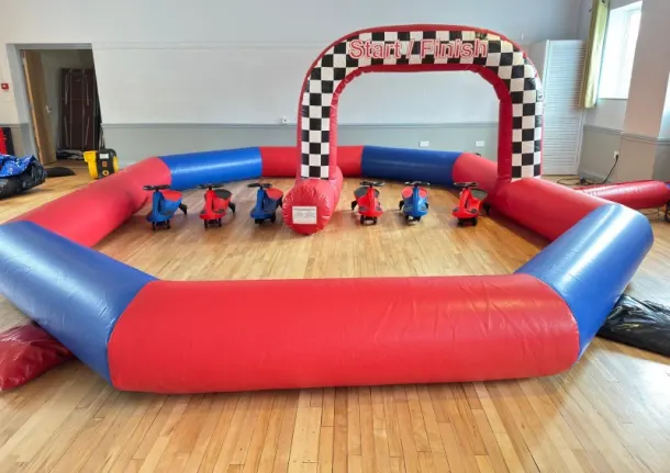 Red And Blue Car Arena