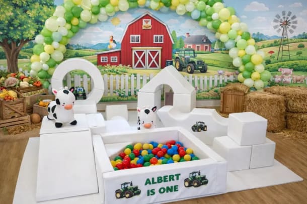 Tractor Themed Soft Play