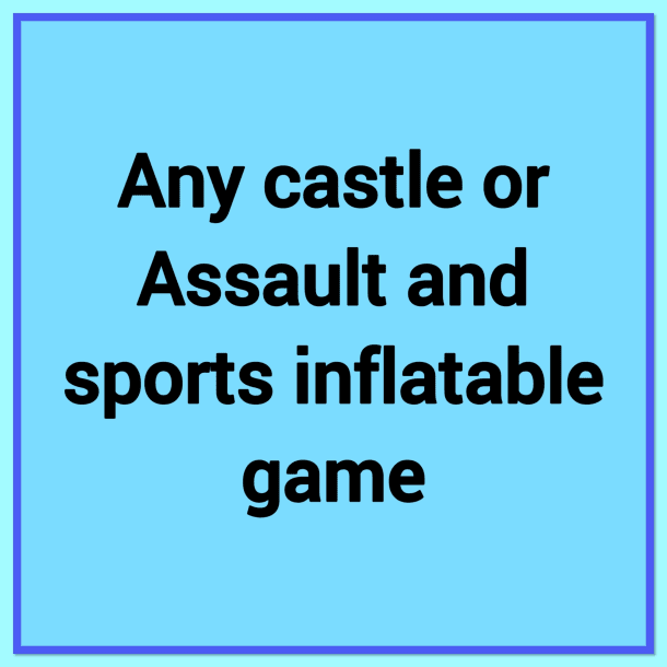 Castle Or Assault And Sports Game Package