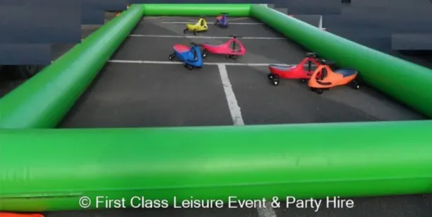 Inflatable Track With Didicars