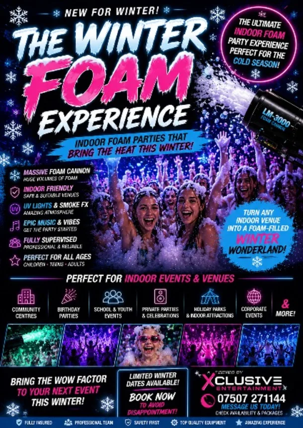 Winter Foam Experience