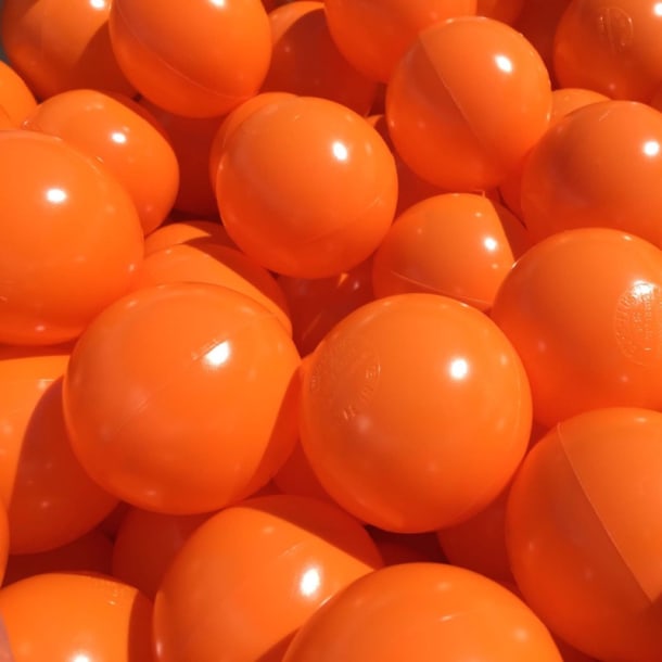 Orange Play Balls Sensory Ideas