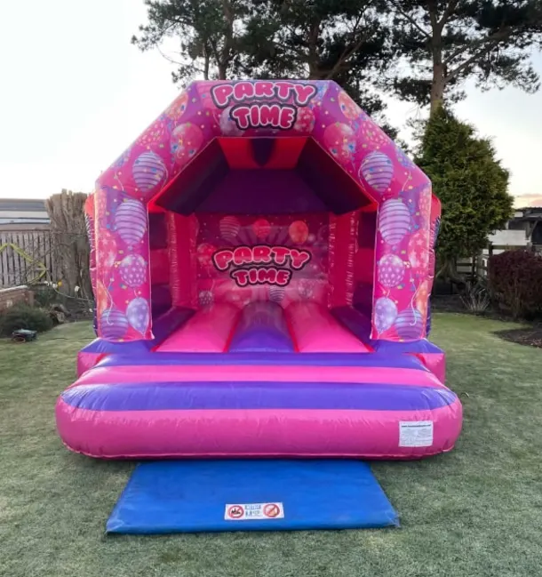 Pink Party Time Castle