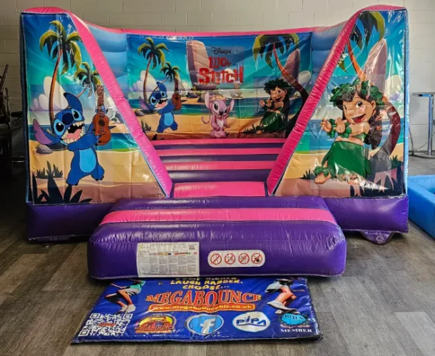 12ft X 12ft Low Height Stitch Bouncy Castle