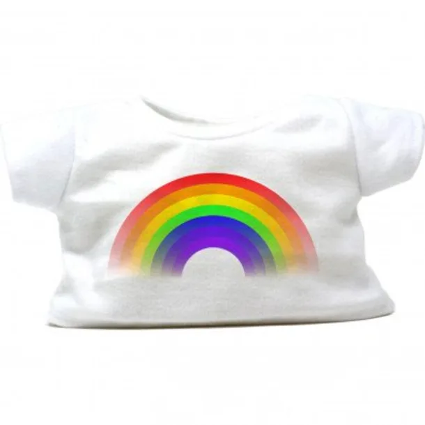 Rainbow T-shirt For 16inch Teddies
