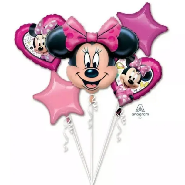 Minnie Mouse Balloon Bouquet