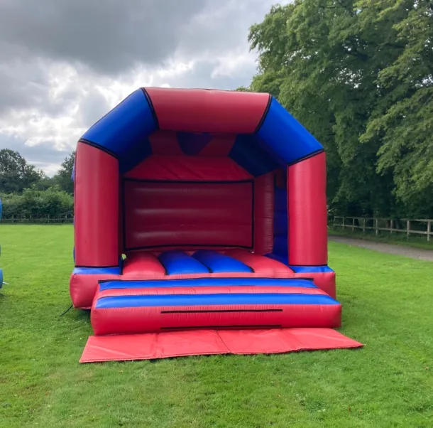 Red And Blue Bouncy Castle