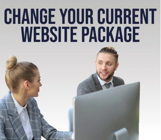 Change Your Current Website Package