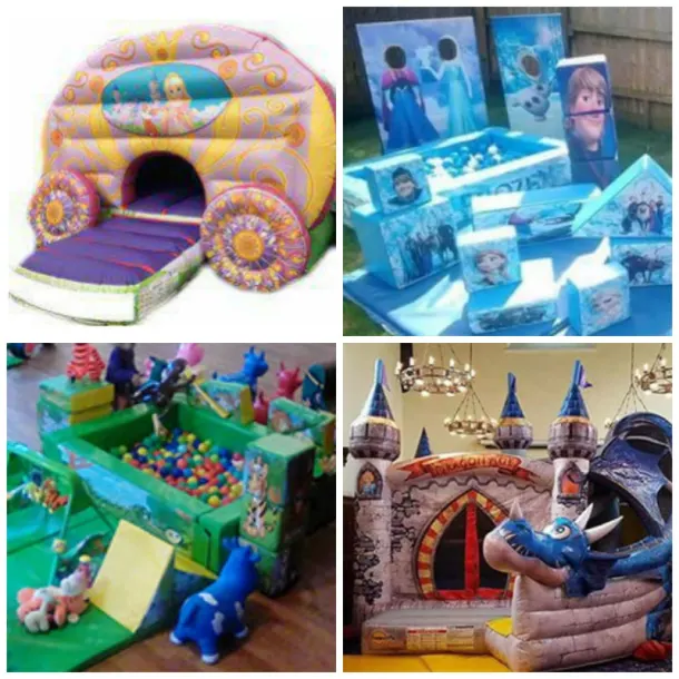 Large Castle And Soft Play