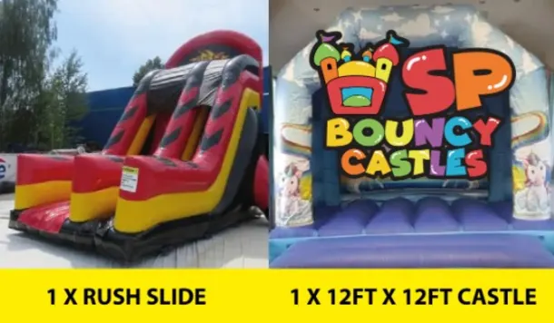 Slide And 12x12 Castle Package 2