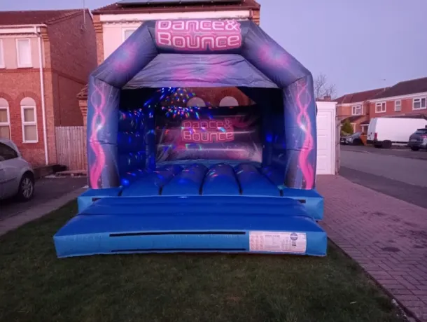 Dance And Bounce Disco Bouncy Castle