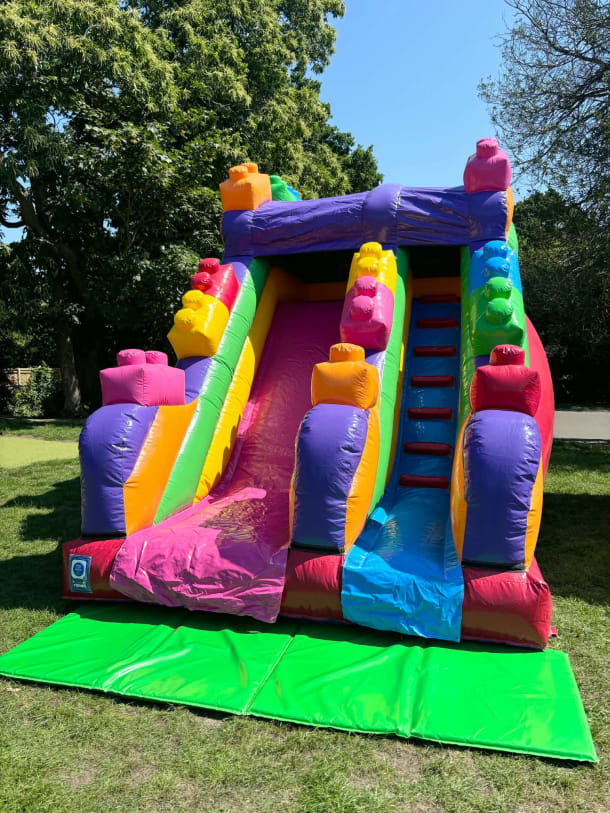 Lego 3d Inflatable Slide