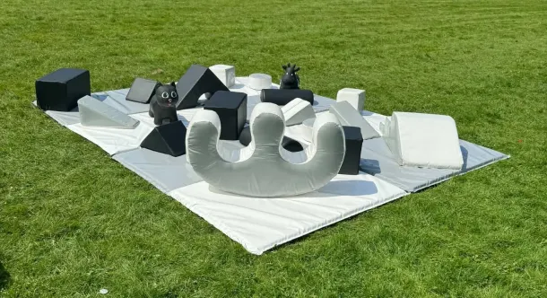 White-grey Soft Play