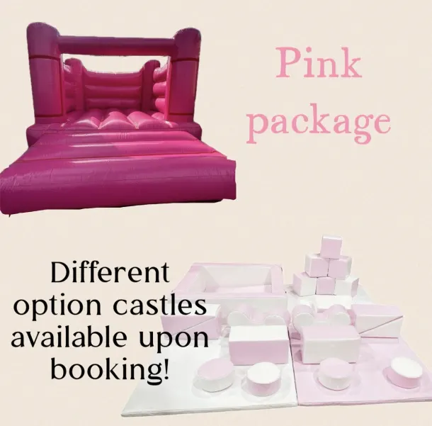 White And Pink Package