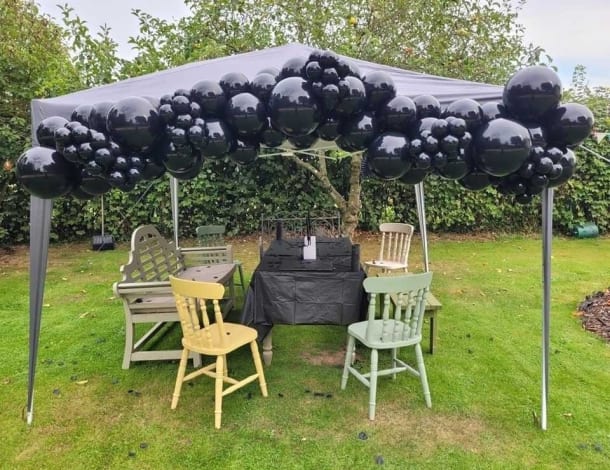 Organic Balloon Garland