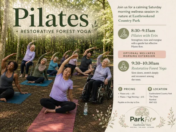 Pilates In The Forest With Erin