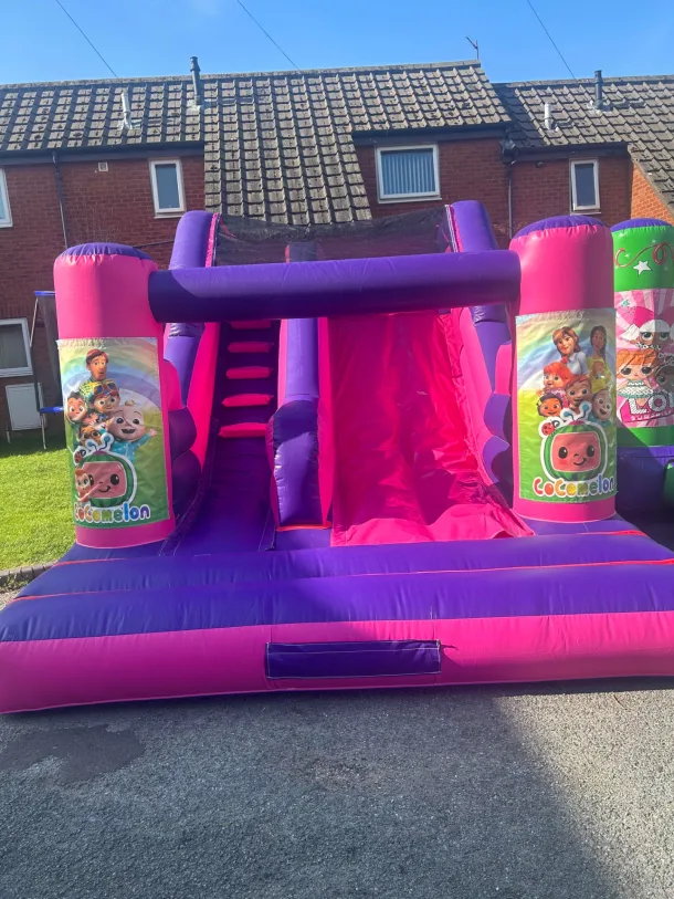 Cocomelon Pink And Purple 5ft 6 Platform Slide