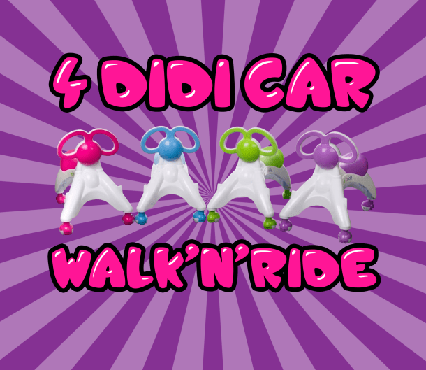 Didicar Walk N Ride Set Of 4
