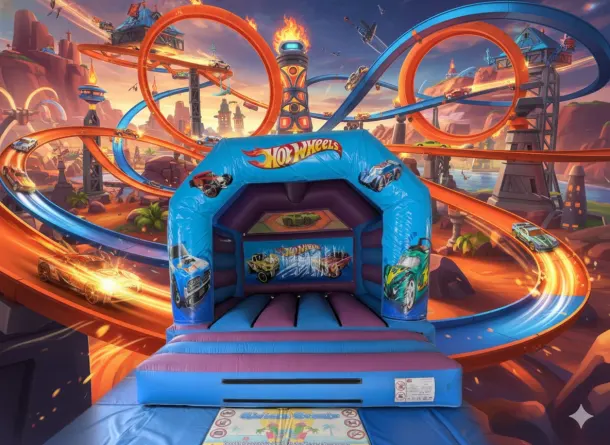 Hot Wheels Bouncy Castle