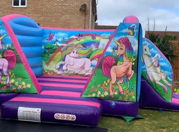 Unicorn Slide Castle