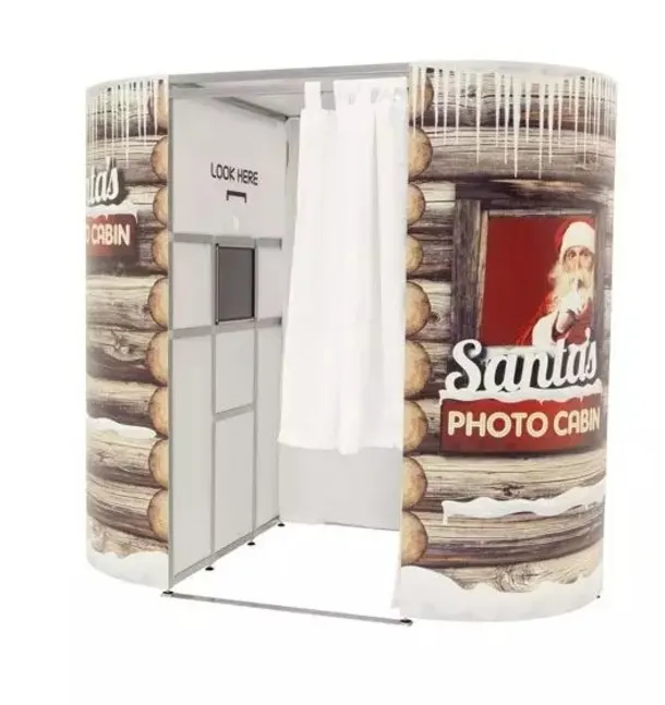 Santas Cabin Photo Booth