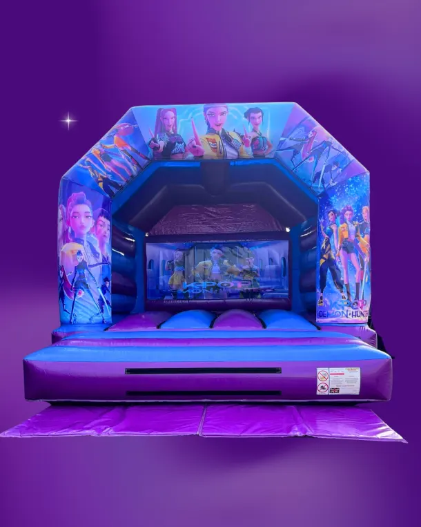 Kpop Demon Hunter Bouncy Castle