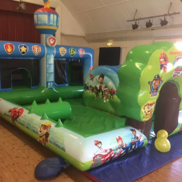 20ft By 16ft By 10ft Paw Patrol Bouncy Castle Playzone