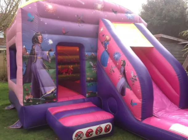 Pink Princess Bounce And Slide