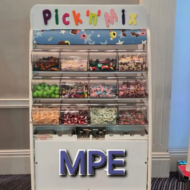 Pick N Mix Stand Hire Branded Personalised Custom