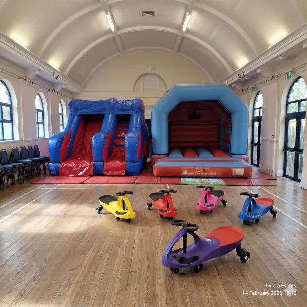 Castle And Slide Party Package