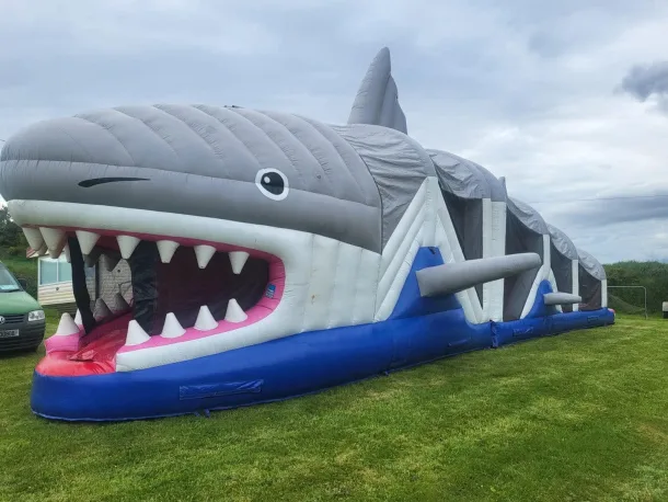 53ft Shark Obstacle Course - Weekend Hire