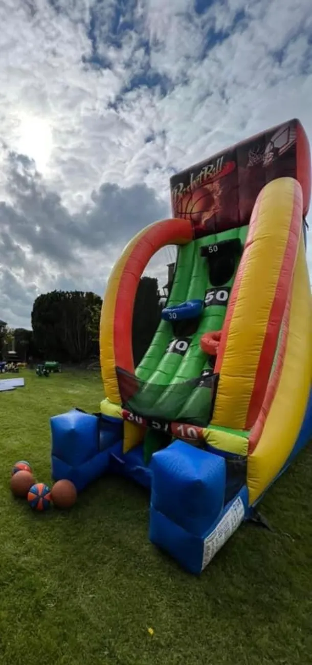 Inflatable Basketball Shoot